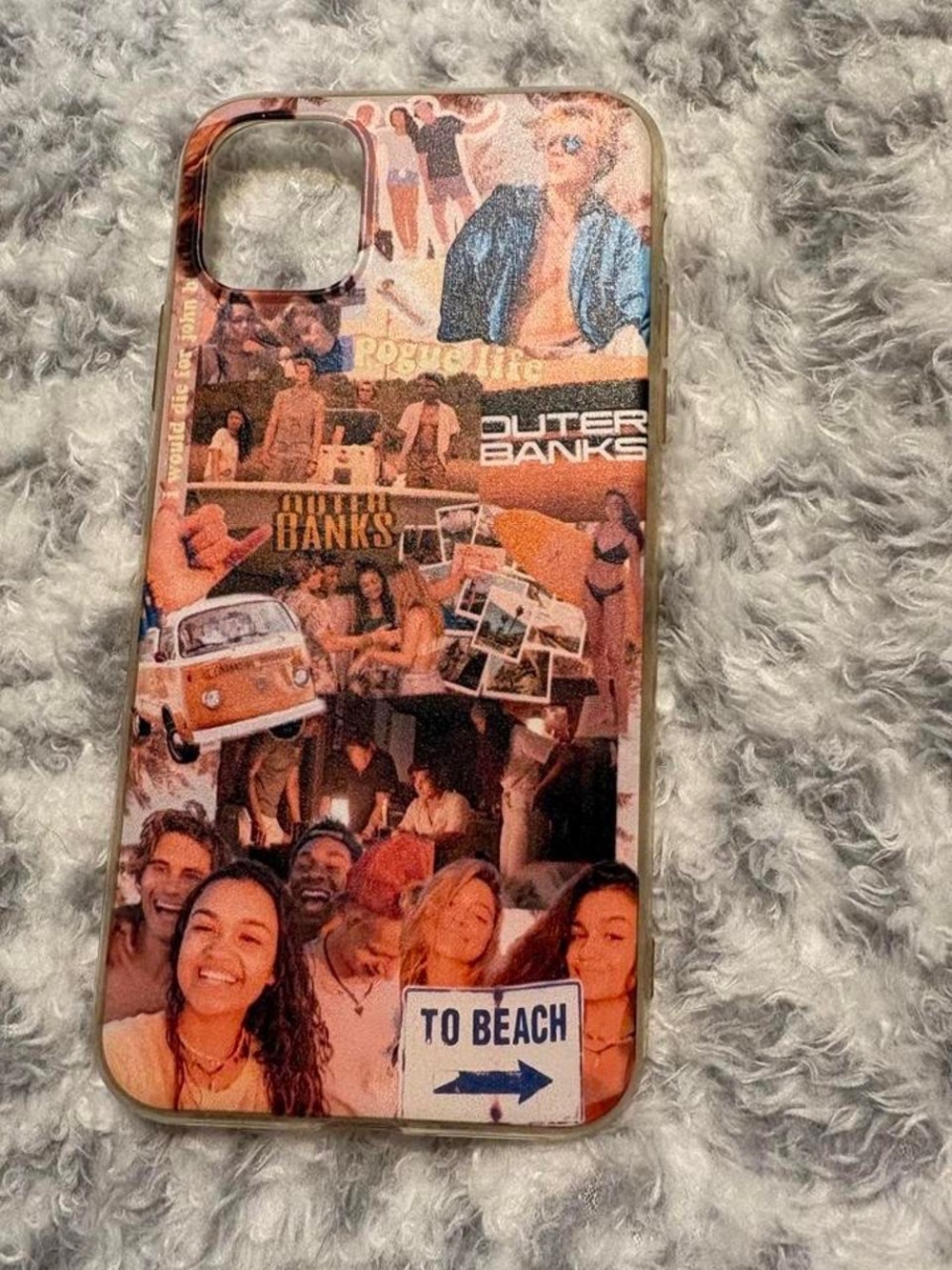 Orange Outer Banks Collage Phone Case -